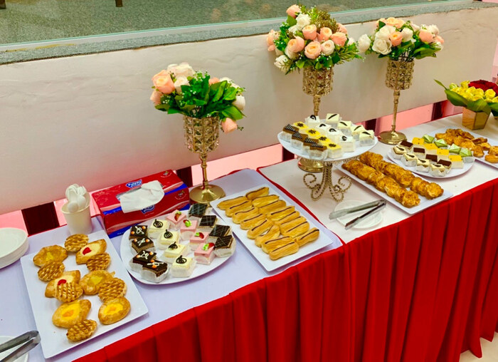 Tiệc Teabreak khai trương công ty